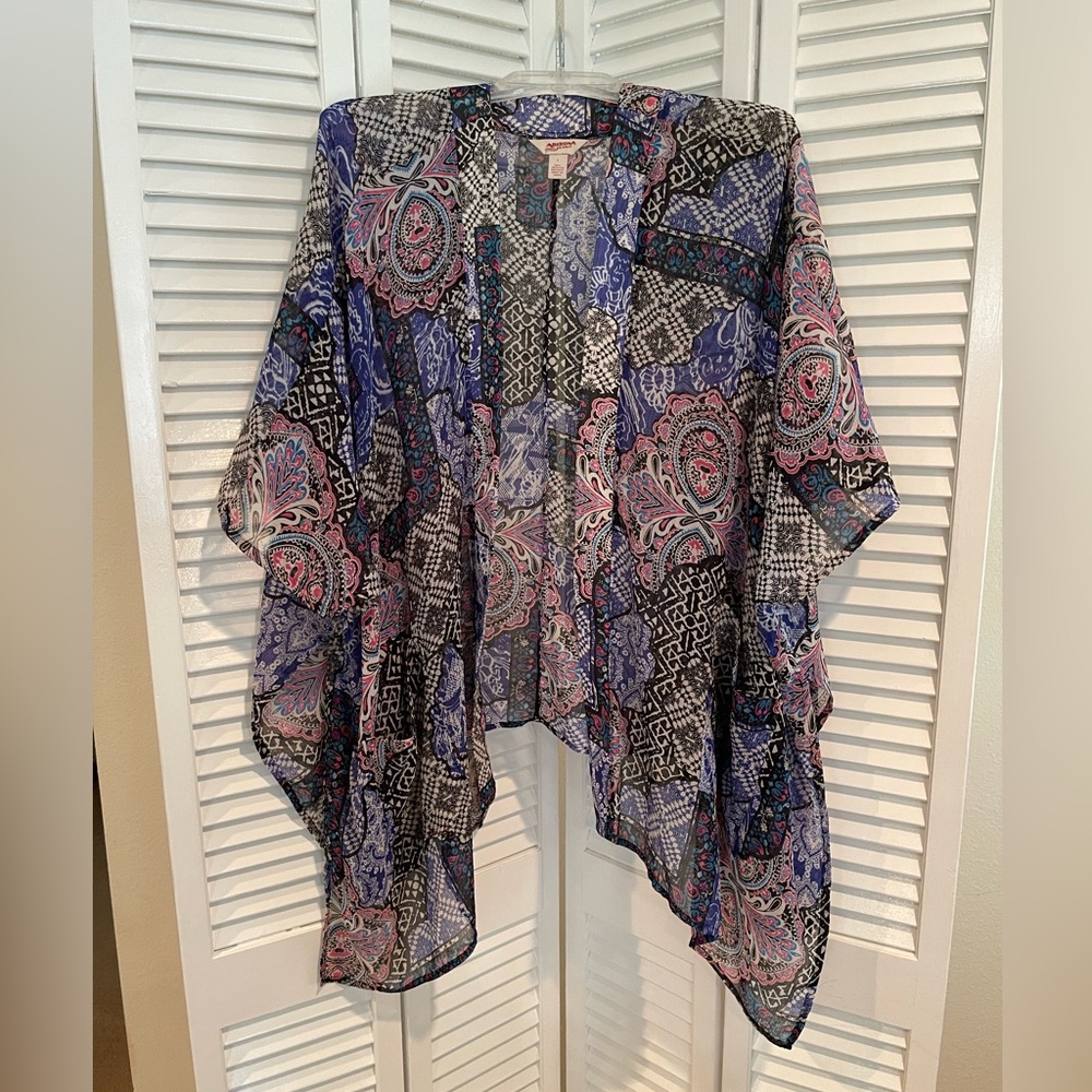 Arizona - Shawl - Swimsuit Cover Up - Kimono - Size: Large